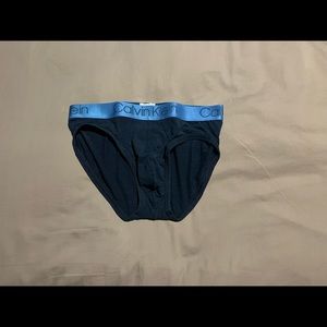 New Mens Blue Calvin Klein Brief Underwear